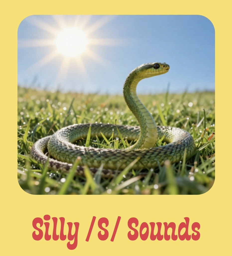 /S/ Sound Story Book | Fun Articulation Reading for Speech Therapy | Printable PDF