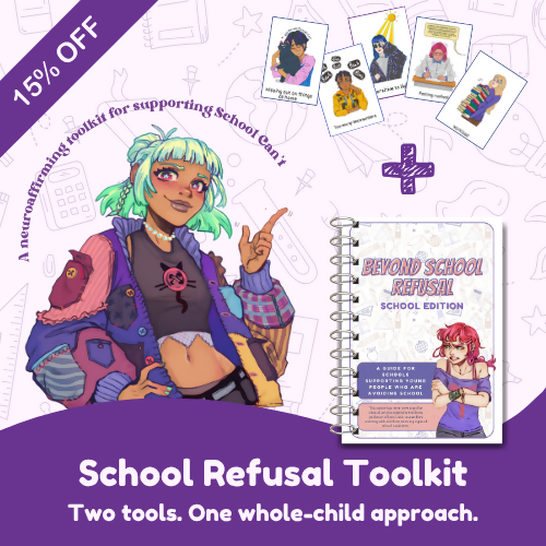 School Refusal Toolkit | School Can't Guide + Conversation Cards