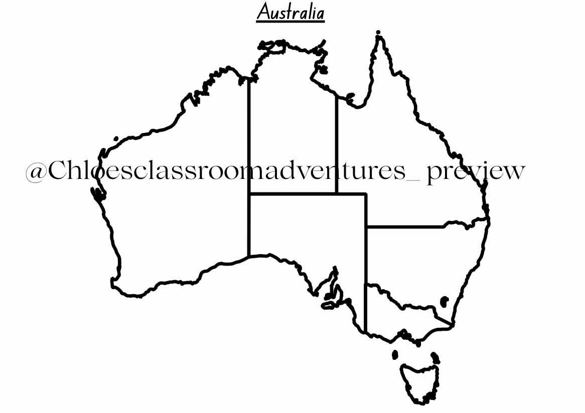 Australia: States, Territories & Capital Cities Map Pack | Australian Map | Australian Geography States, Territories & Capital | Worksheet | Assessment Task