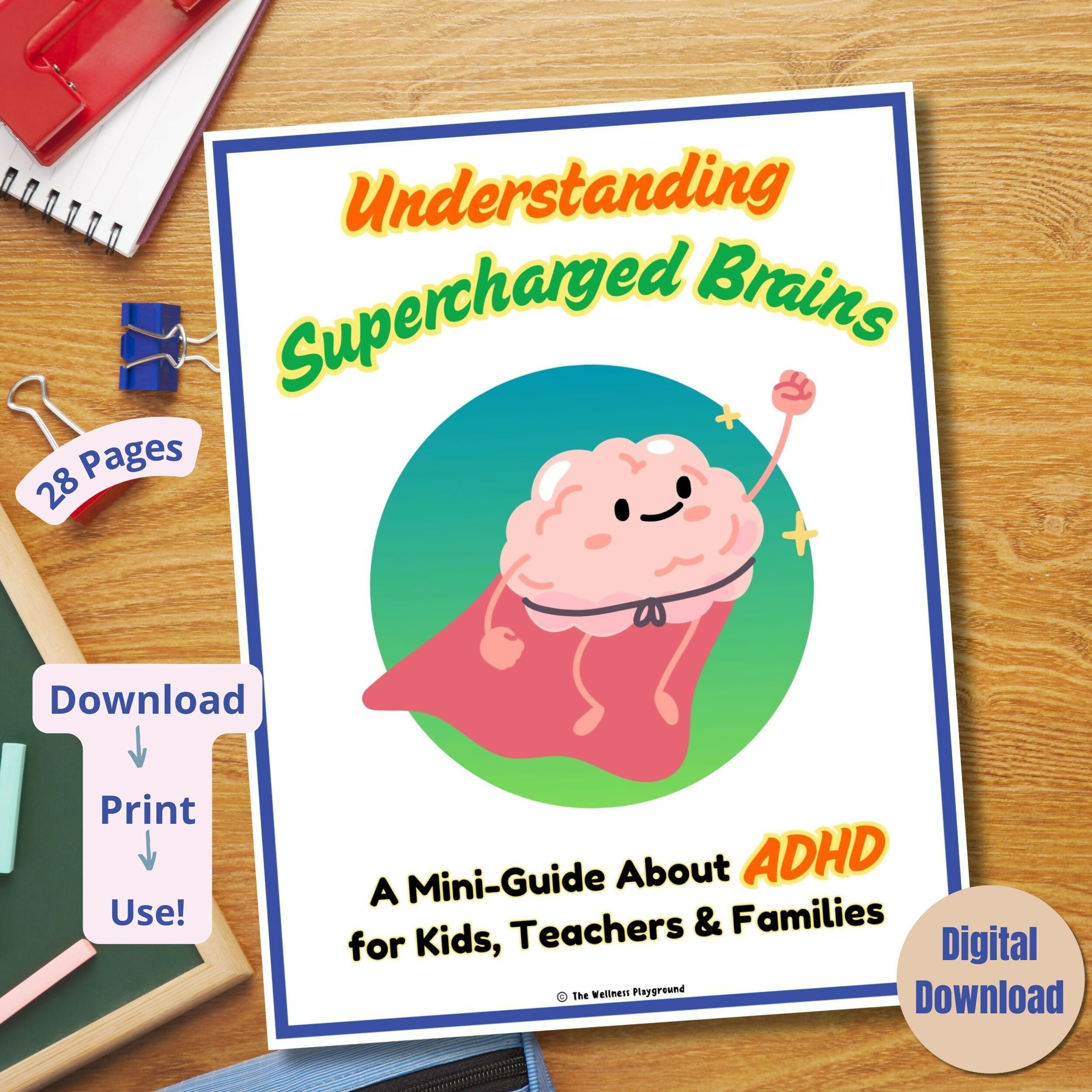 ADHD guide lesson for kids families teachers | ADHD social story