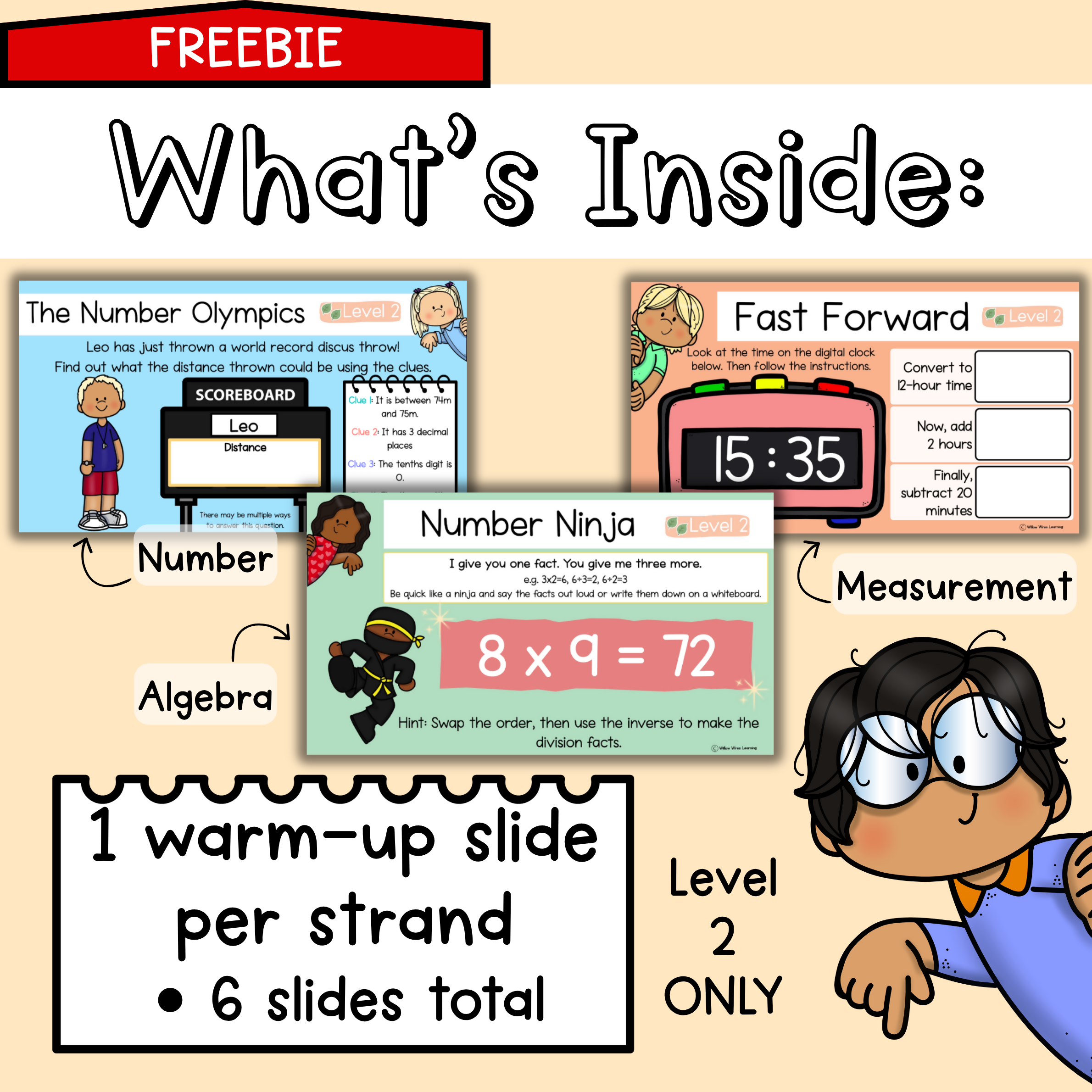 FREE TRIAL PACK I Year 5 Maths Warm Ups I Australian V9
