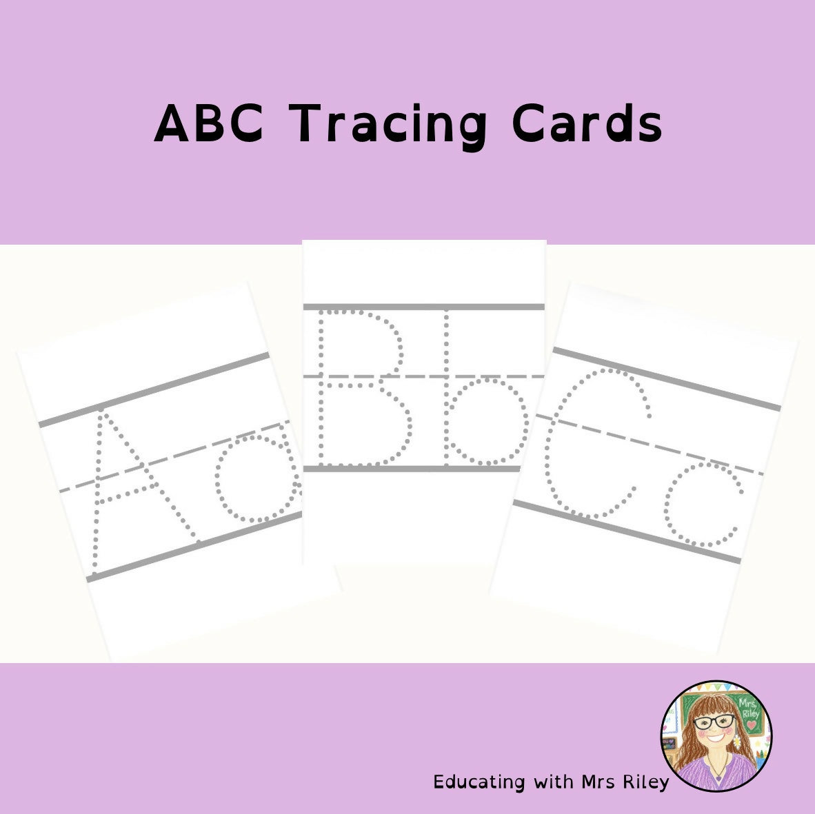 ABC - Tracing Cards