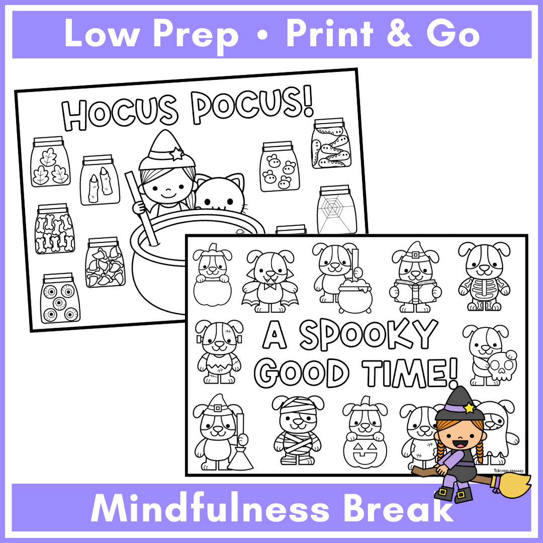 Halloween Colouring Pages
