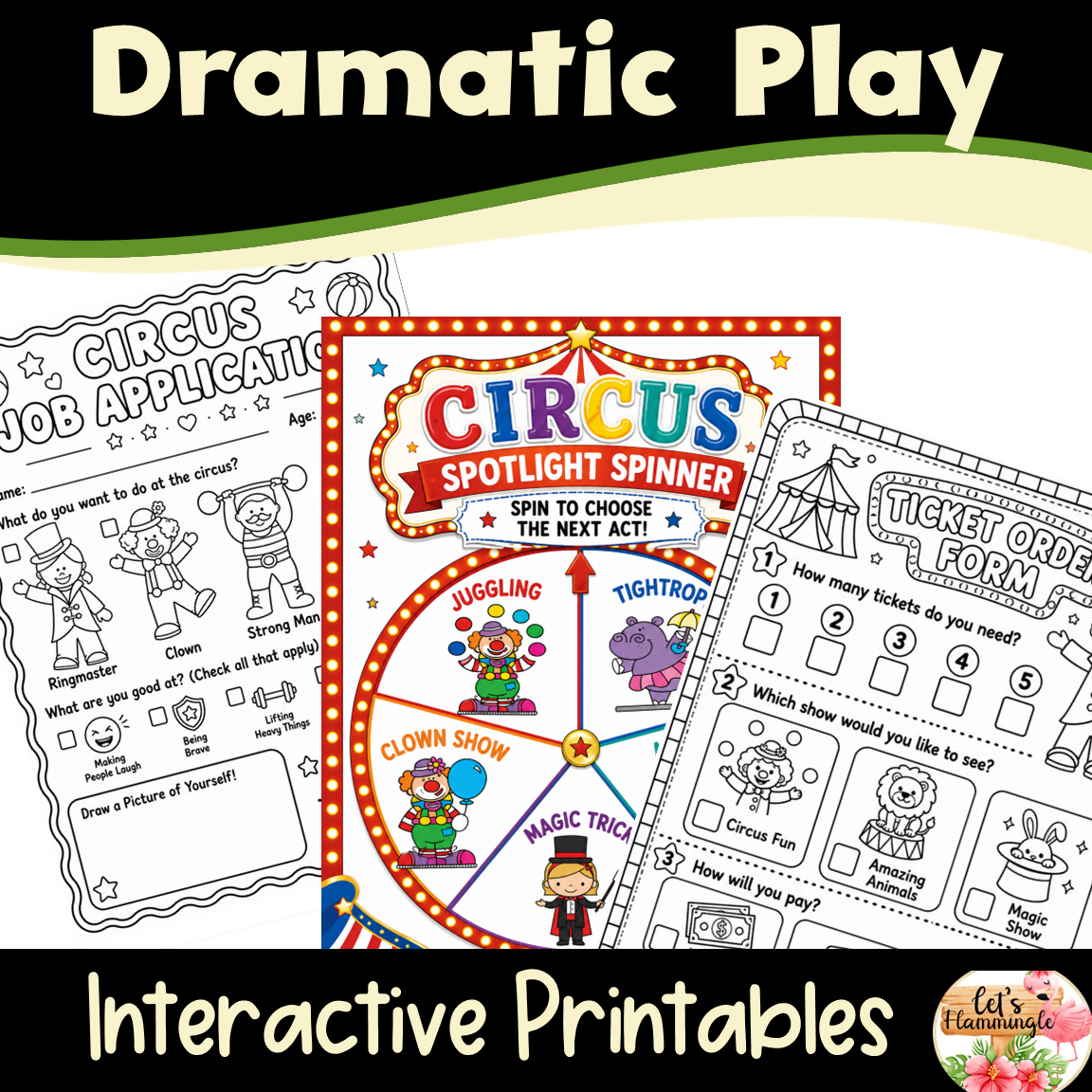 Circus theme Dramatic Play Center Circus Day Classroom Transformation Craft