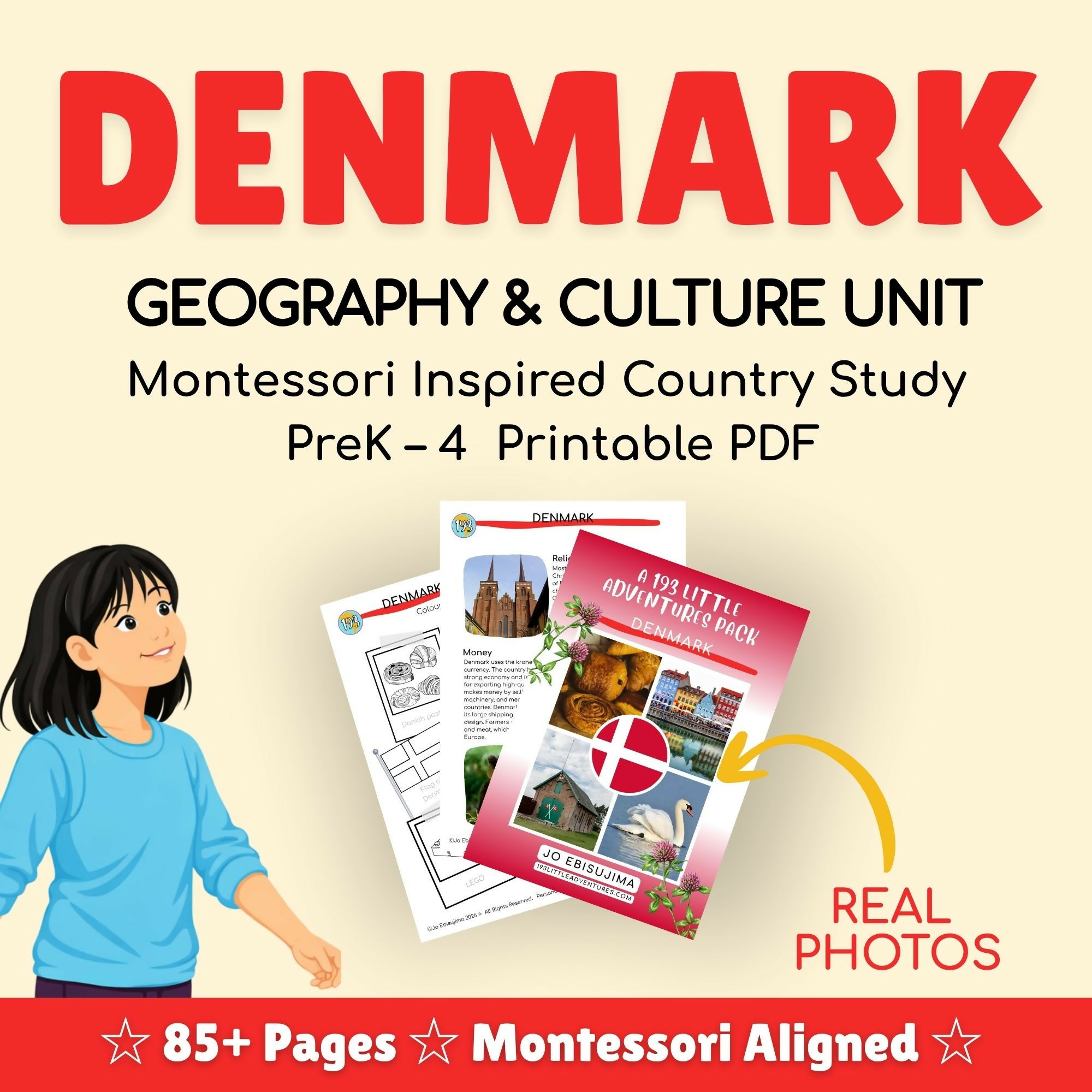 Denmark geography and culture pack