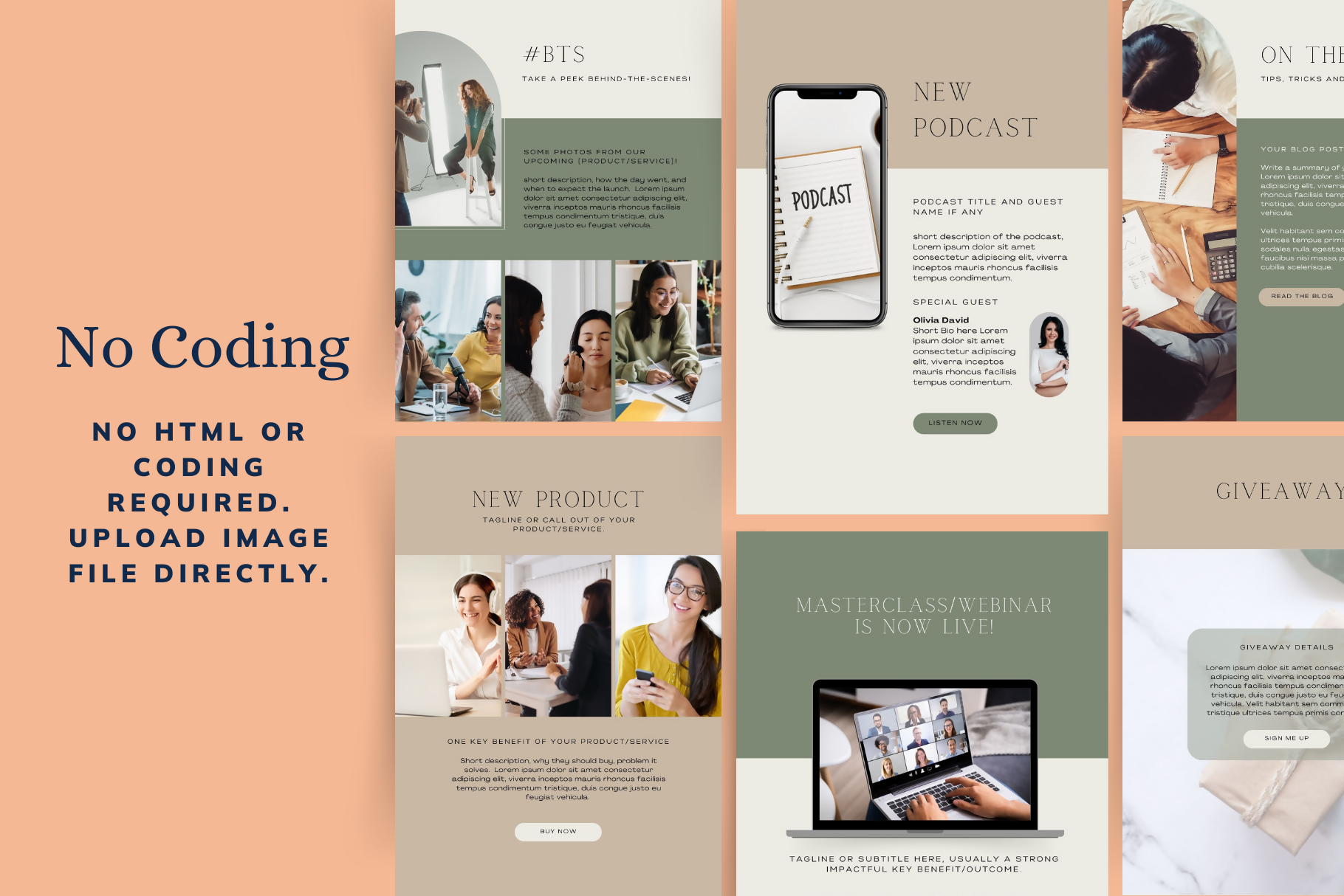 Course Creator Email Template Bundle