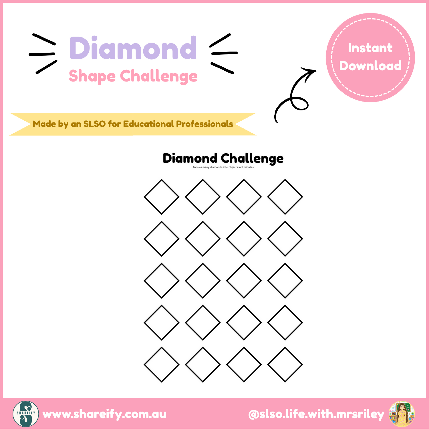 Diamond Shape Challenge