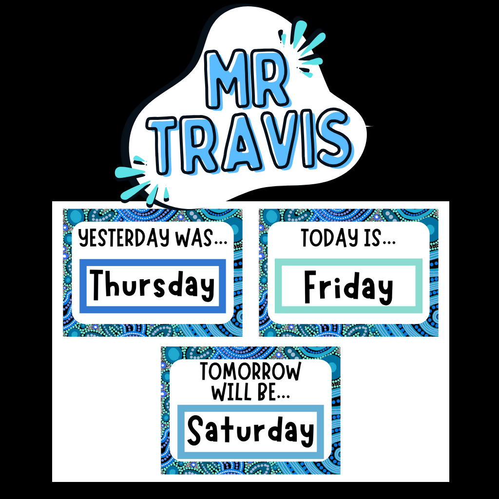 Editable Days of the Week Display