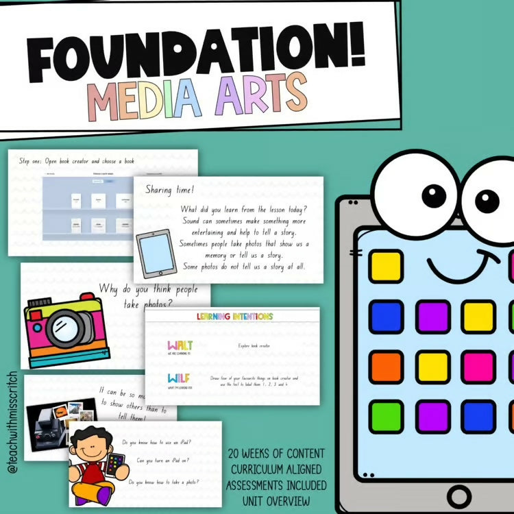 Foundation Pre primary Media Arts | Australian Curriculum