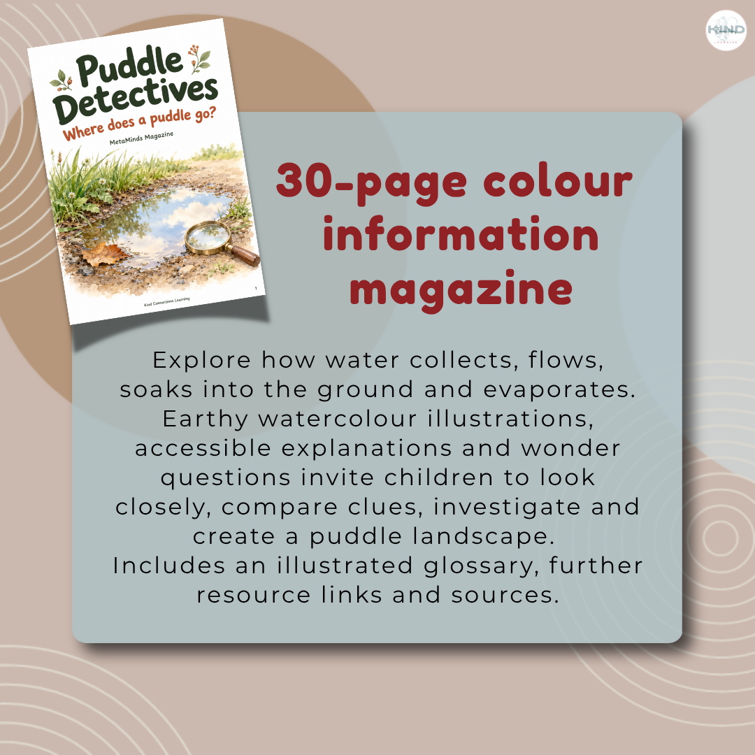 Puddle Detectives - Early Learning Inquiry Bundle