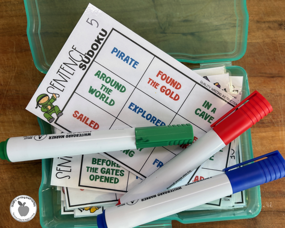 SENTENCE WRITING TASK CARDS | YEAR 3 - 6 | HALLOWEEN | SPOOKY SENTENCES
