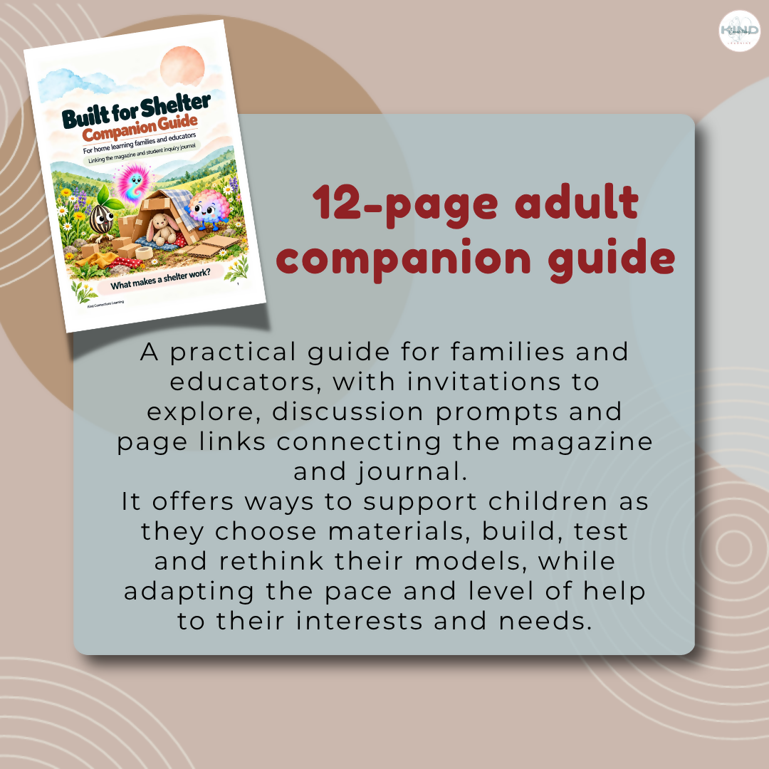 'Built For Shelter' Early Primary Inquiry Bundle