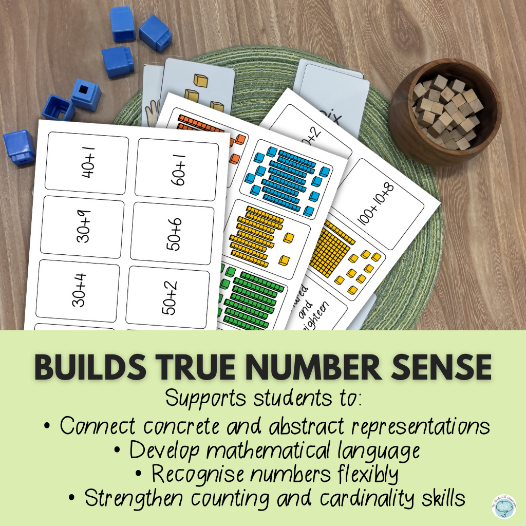 Number Sense Maths Games 0–120 | Year 1 | Print & Play Cards