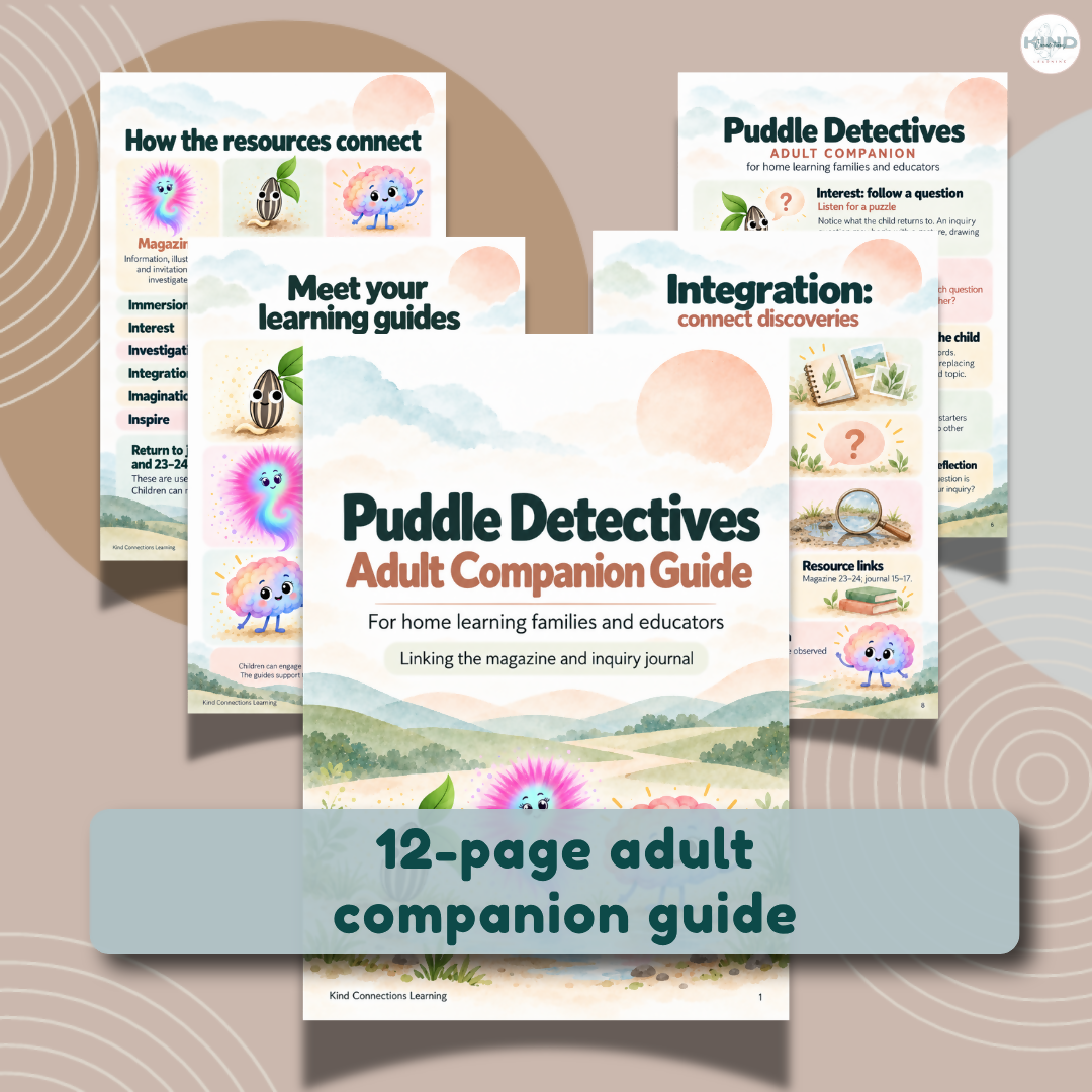 Puddle Detectives - Early Learning Inquiry Bundle