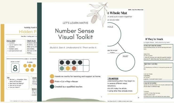 Number Sense Visual Toolkit | Hands-On & Visual Maths Support