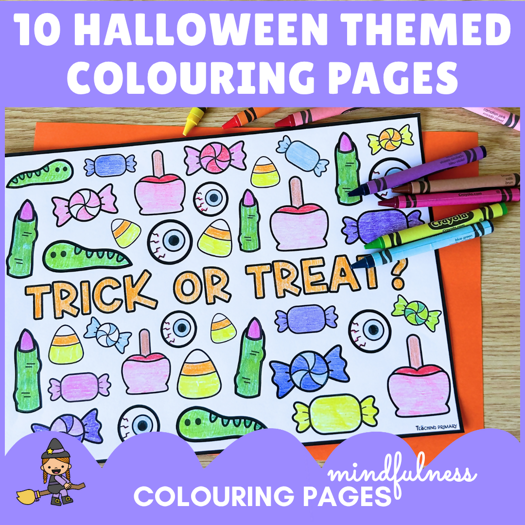 Halloween Colouring Pages