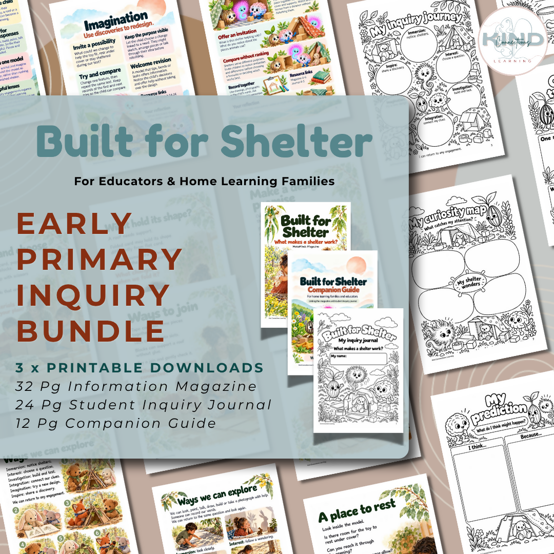 'Built For Shelter' Early Primary Inquiry Bundle