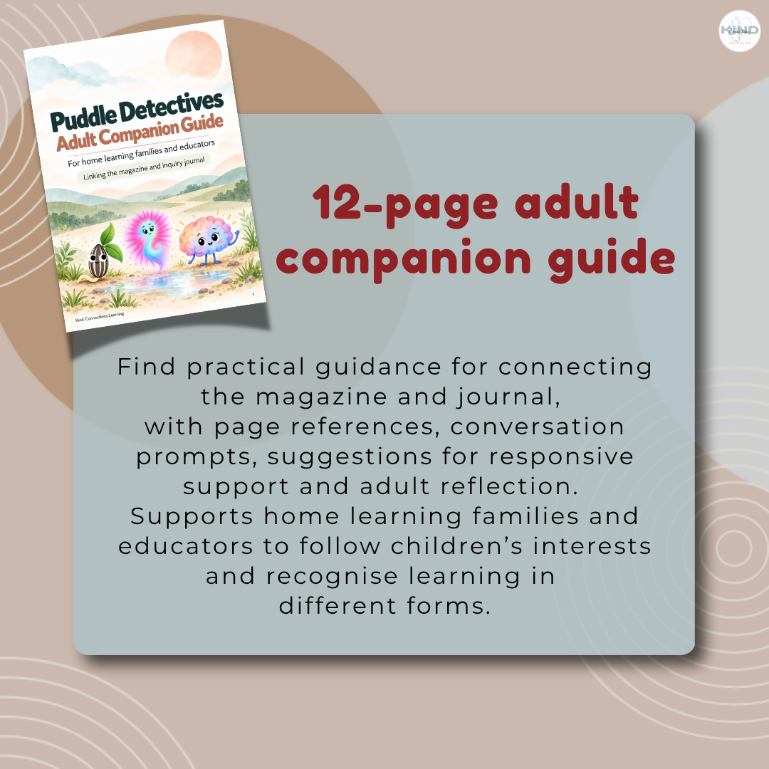 Puddle Detectives - Early Learning Inquiry Bundle