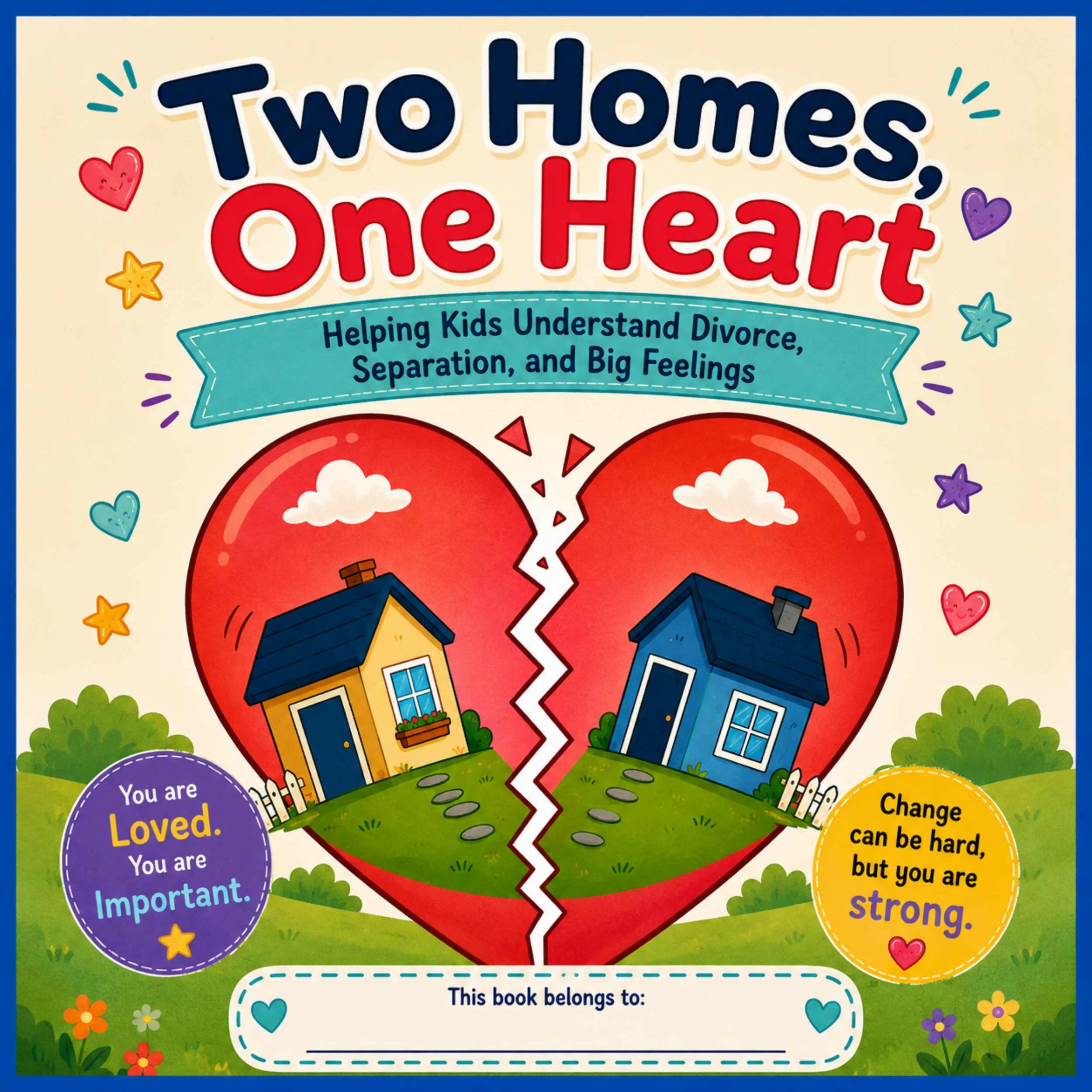 Divorce & Separation Workbook for Kids | Coping Skills, Feelings Activities SEL
