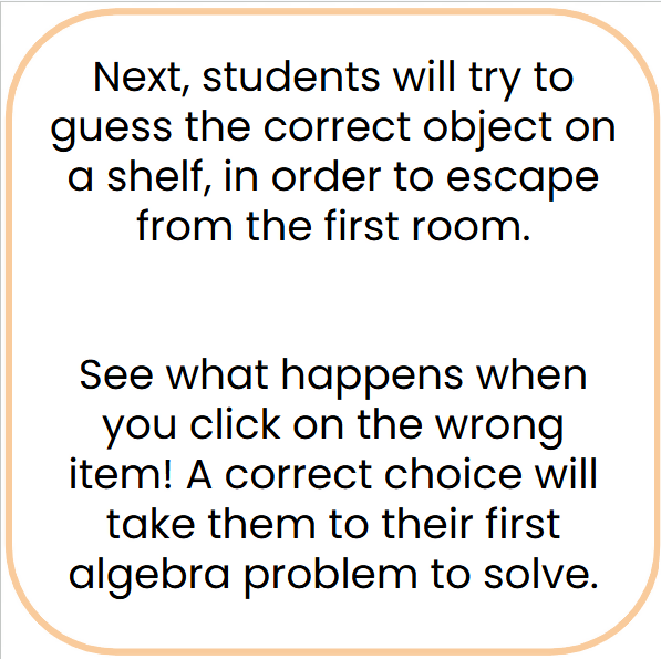 Algebraic Equations Haunted House Escape Room - Google Slides & Power Point