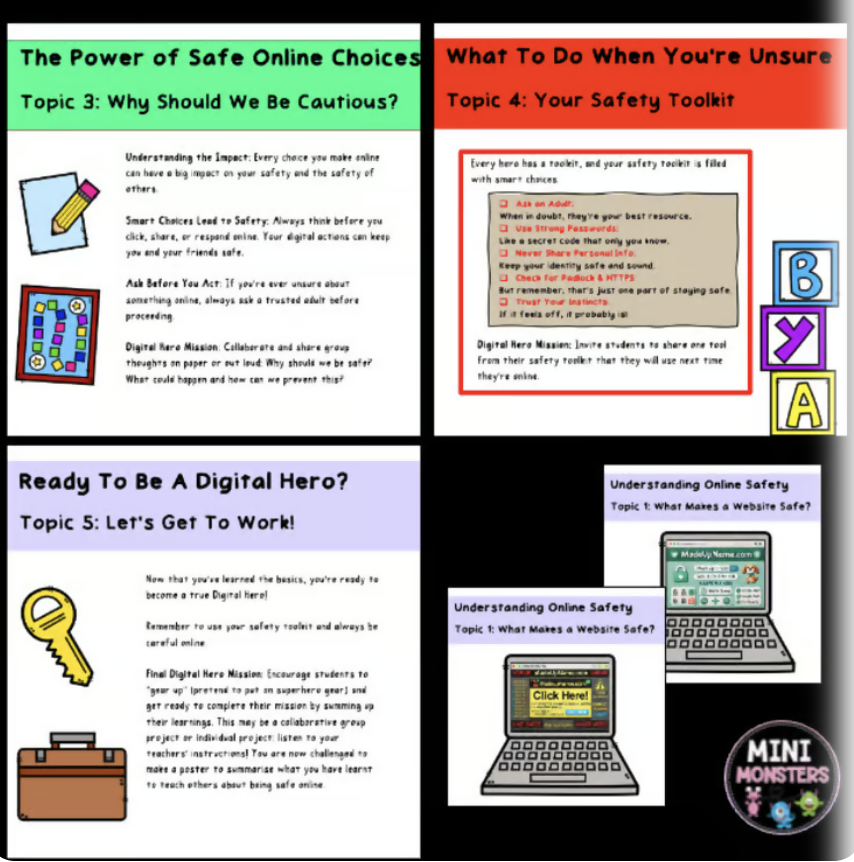 Digital Literacy and Online Safety | Complete Lesson | Years 3–4 | Australian Curriculum Aligned