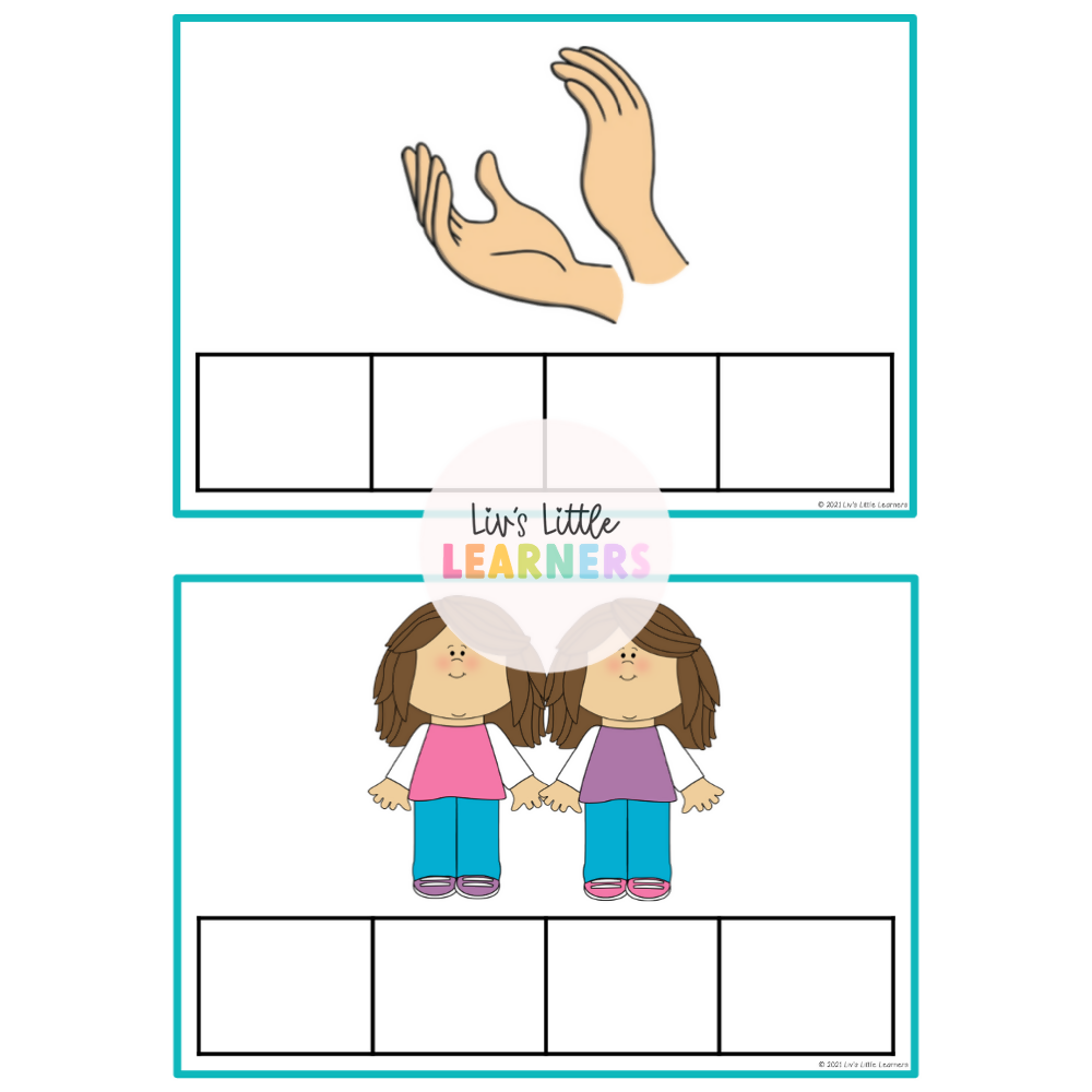 CVCC & CCVC Spelling Task Cards