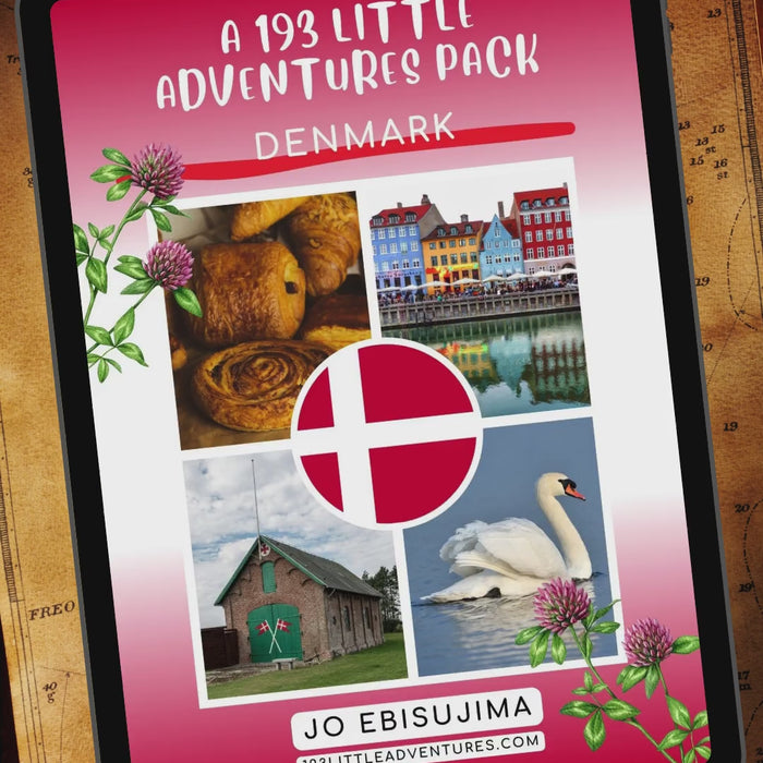 Flip through video of Denmark geography and culture pack