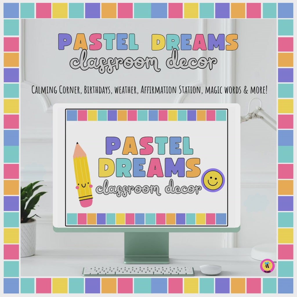 Classroom Decor | Pastel Dreams | Complete Bundle