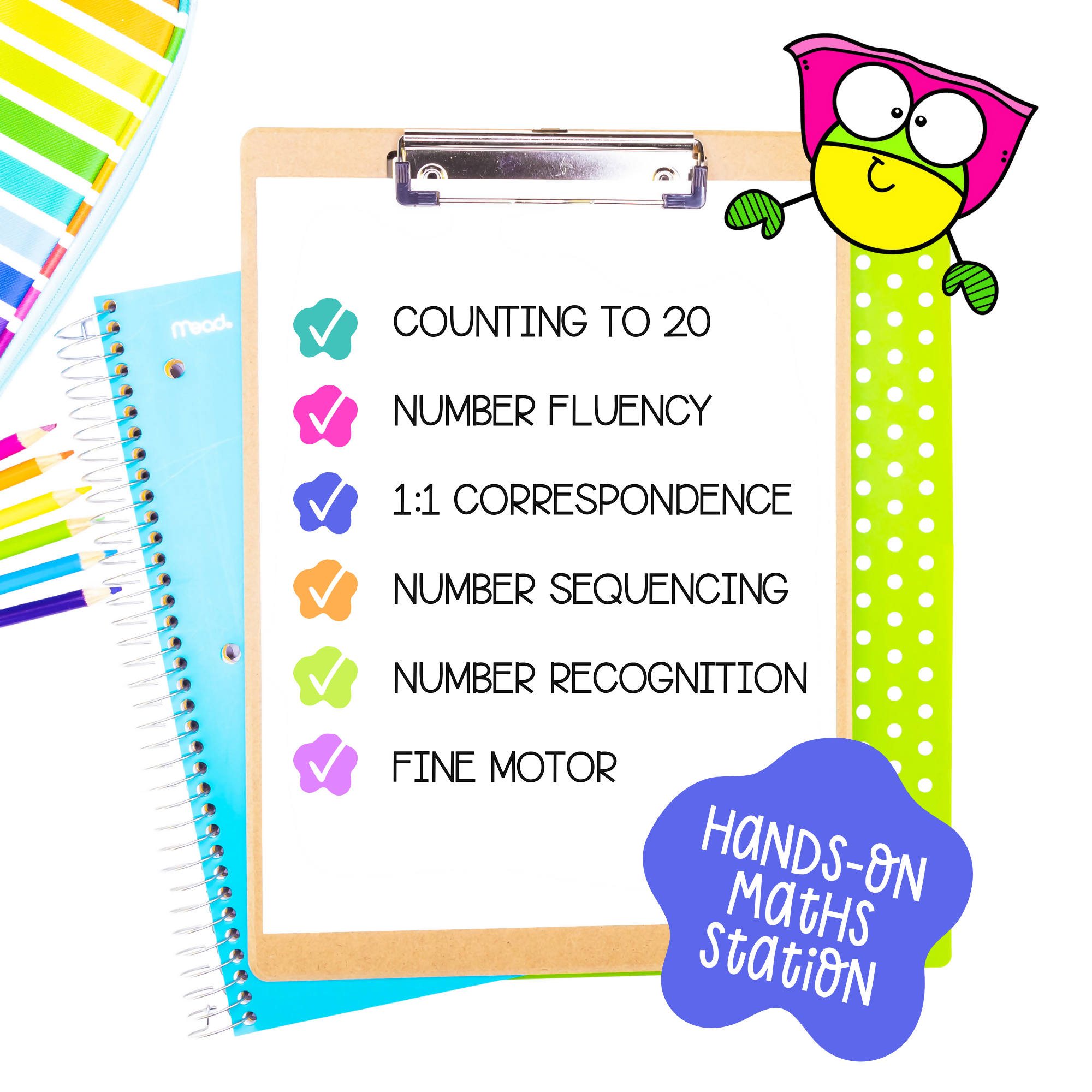 Build a Superhero City | Number Recognition Activity 1–20 | Hands-On Maths