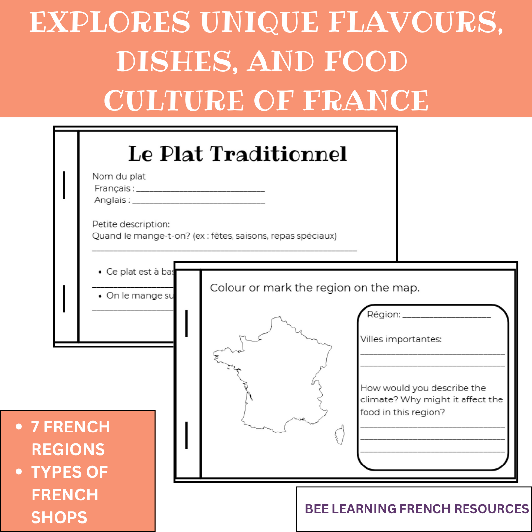 French Food & Regional Cuisine | Cultural Inquiry Project Years 7–10