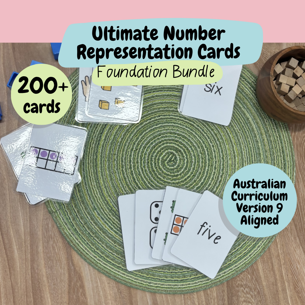 The Foundation Number Representation Card Bundle | 0-10 & 0-20