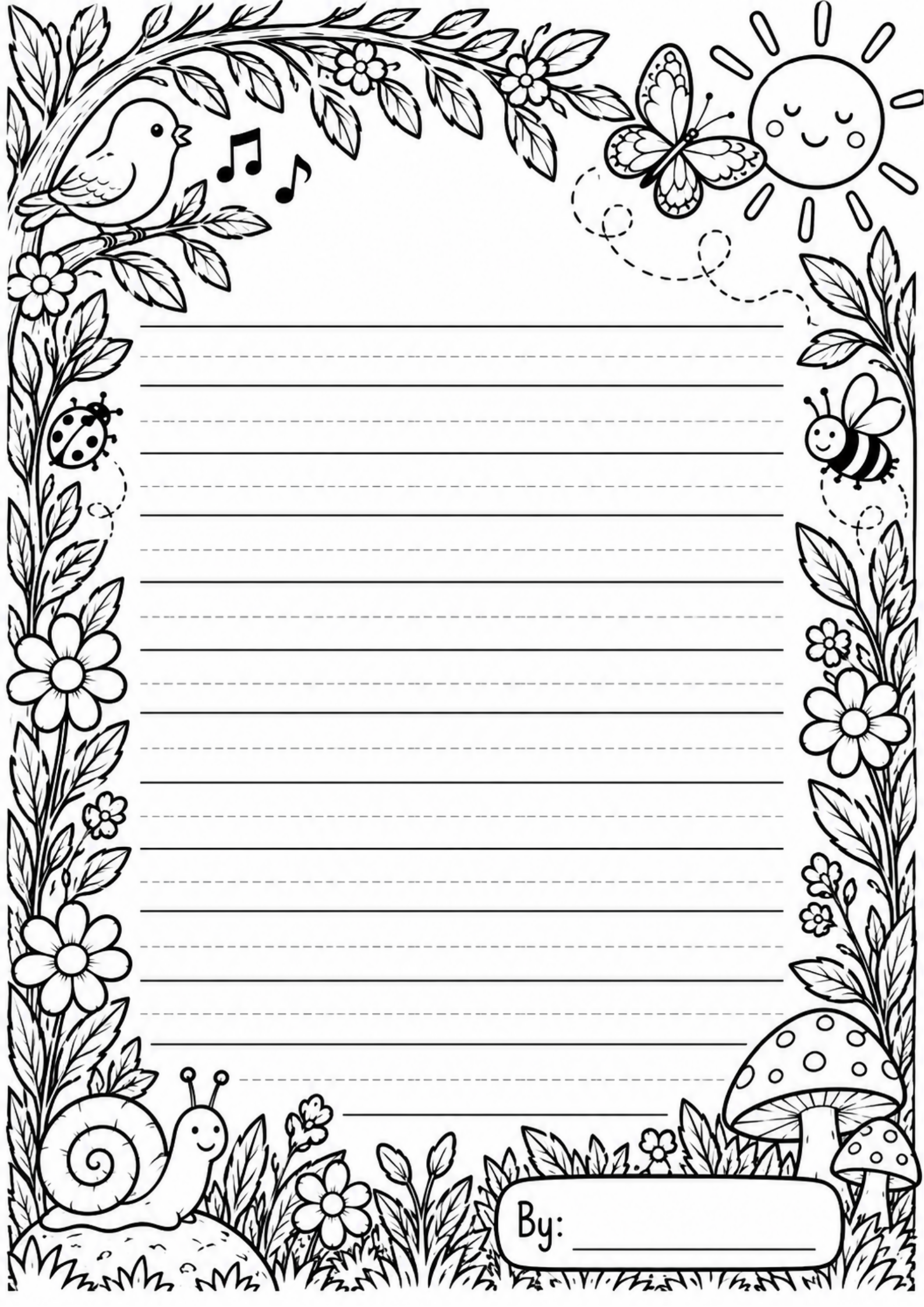 My Poem Garden | K-2 Poetry Writing, Craft | Classroom Display