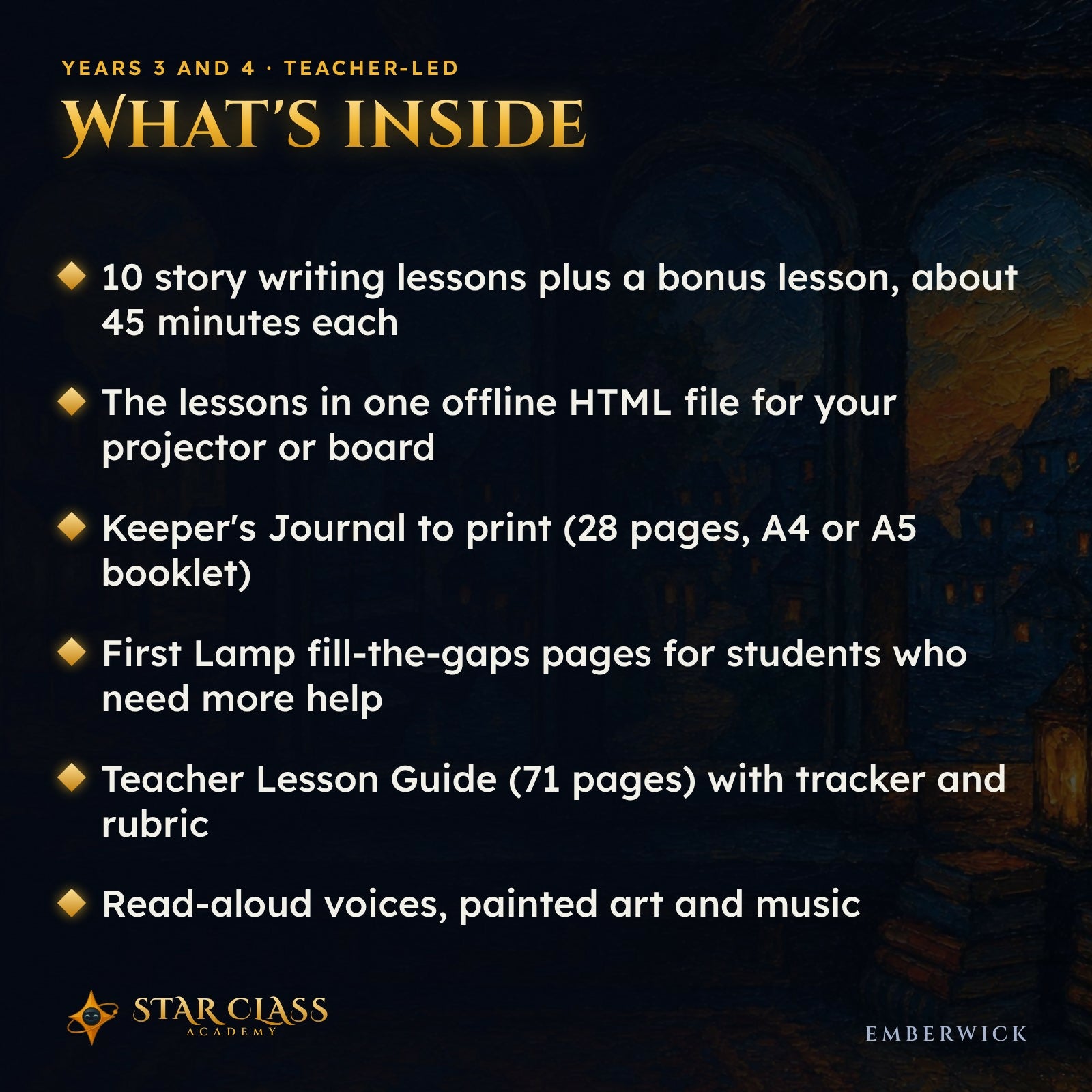 Narrative Writing Unit Years 3 and 4 | No Prep Story Writing Lessons | Emberwick