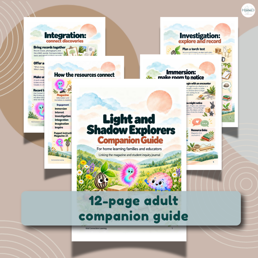 'Light & Shadow Explorers' Early Primary Inquiry Bundle