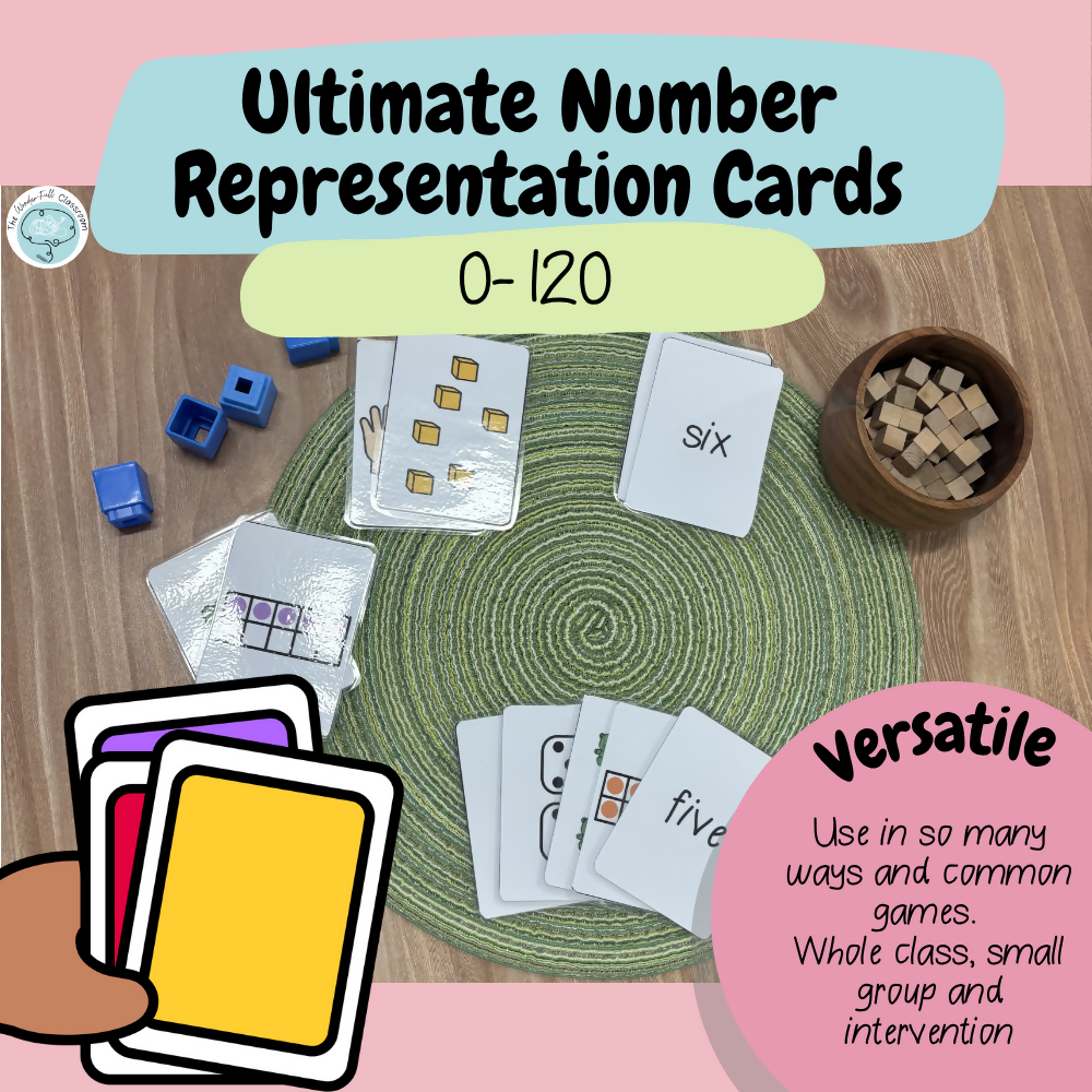 Number Sense Maths Games 0–120 | Year 1 | Print & Play Cards