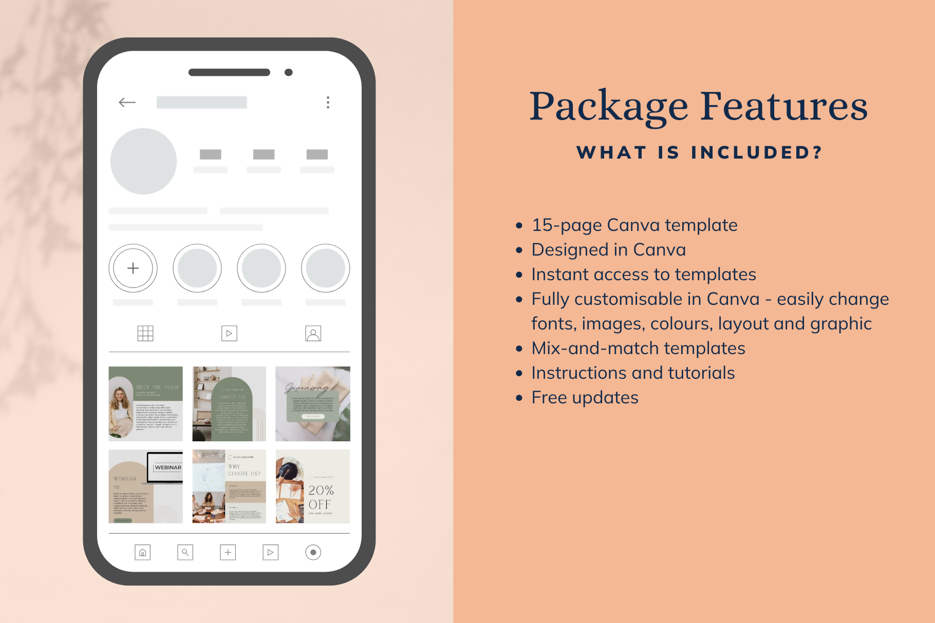 Social Media Template Bundle for Course Creator