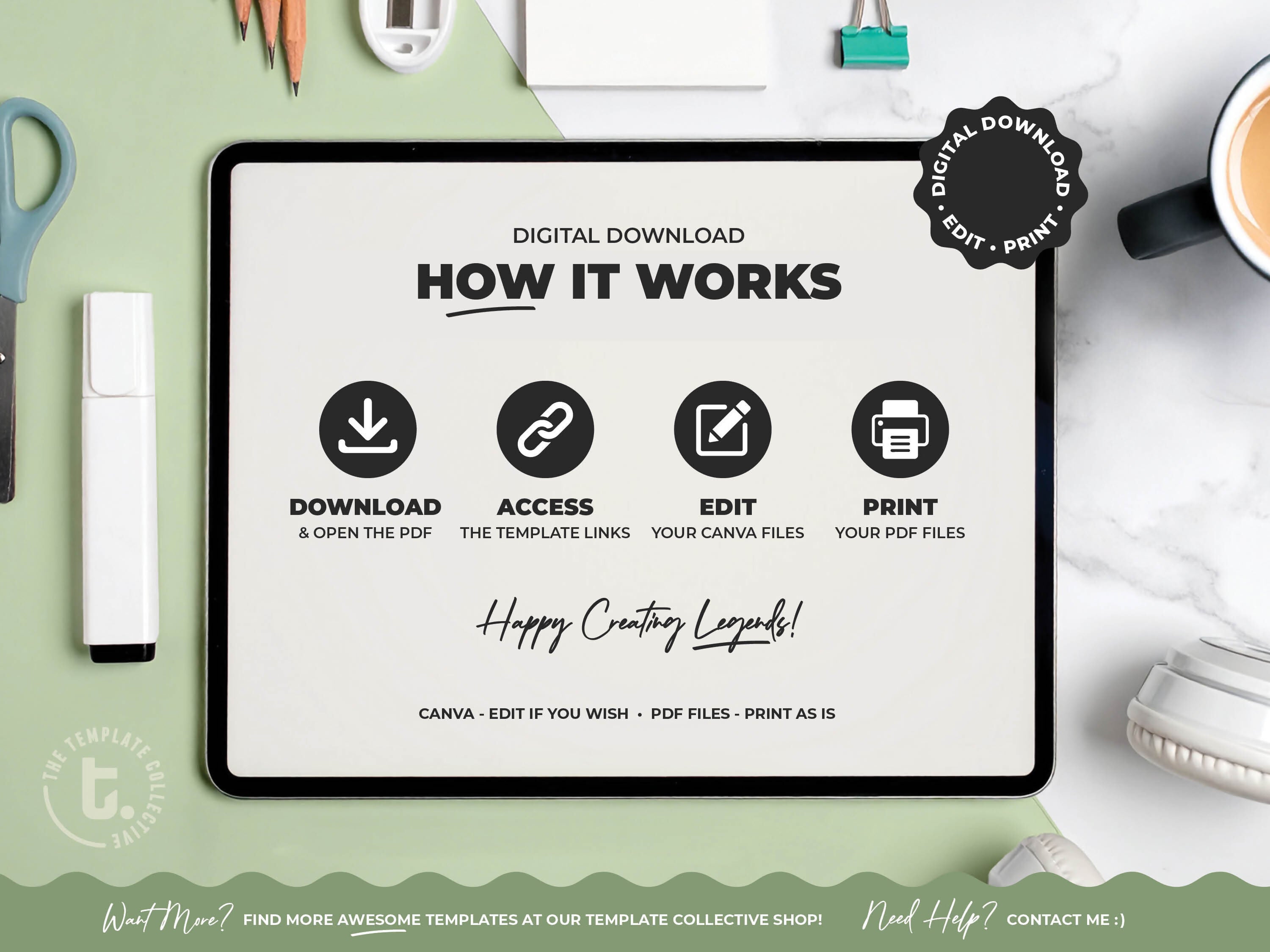 Cactus Cove Classroom Decor Bundle • Boho Cactus Classroom Theme • Bulletin Board Decor • Teacher Resources • Editable & Printable