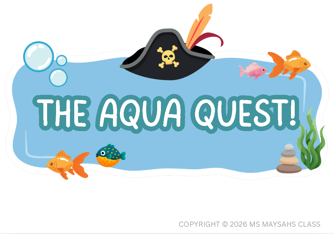 "The Aqua Quest" Reward System