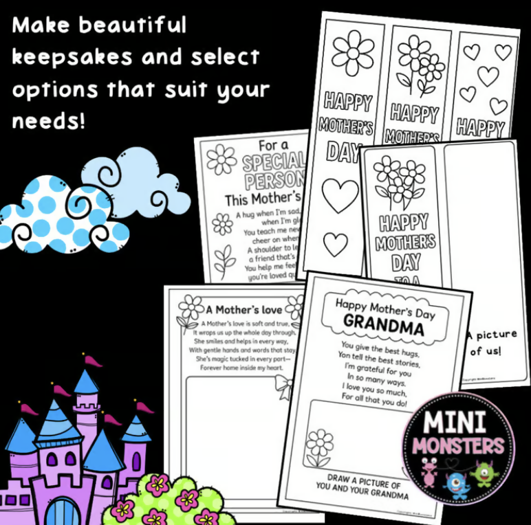 Mother’s Day Art Activities | Inclusive Variety of Crafts | Primary School