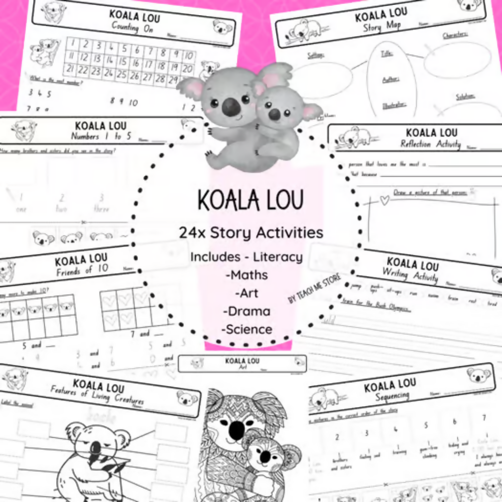 Koala Lou Story Activities