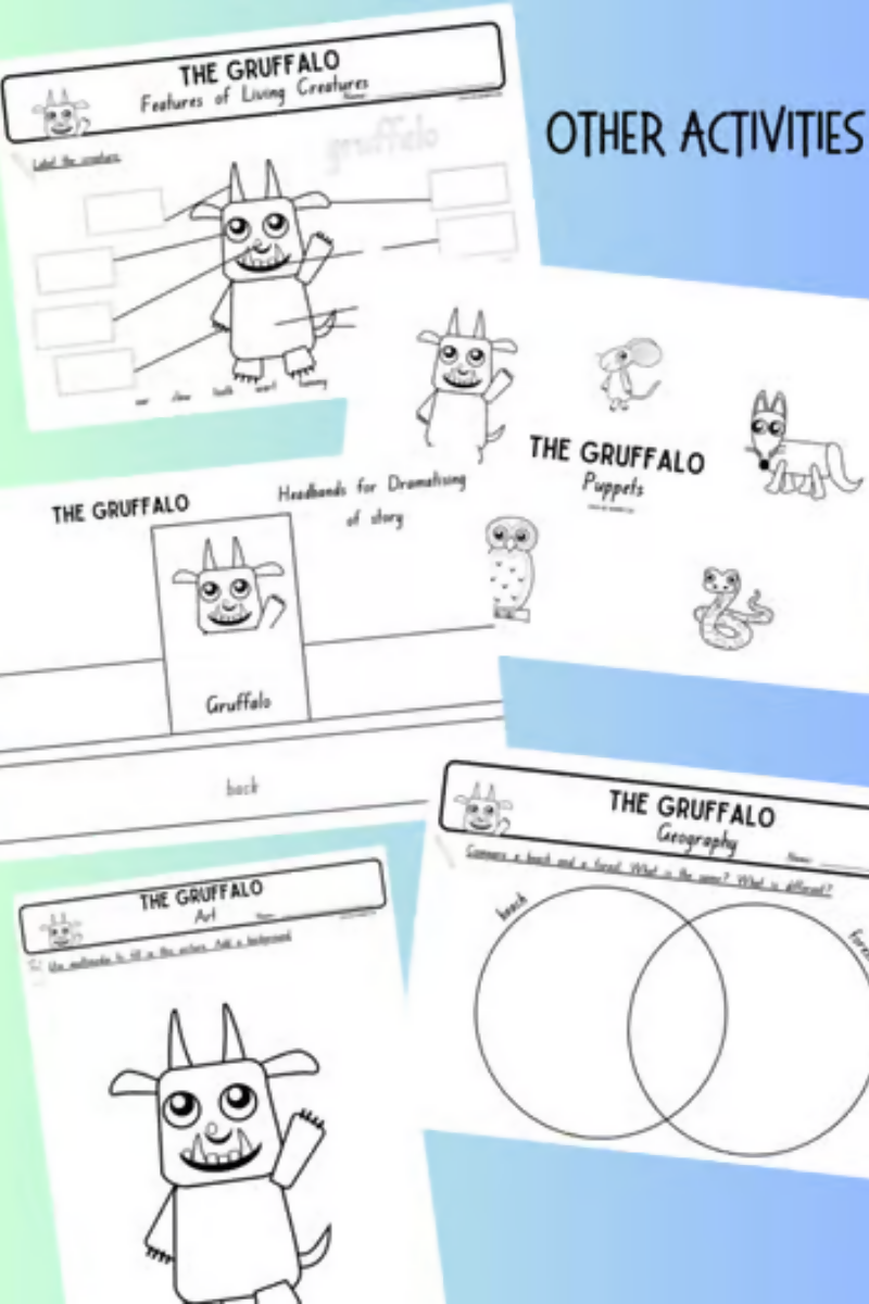 The Gruffalo Story Activities