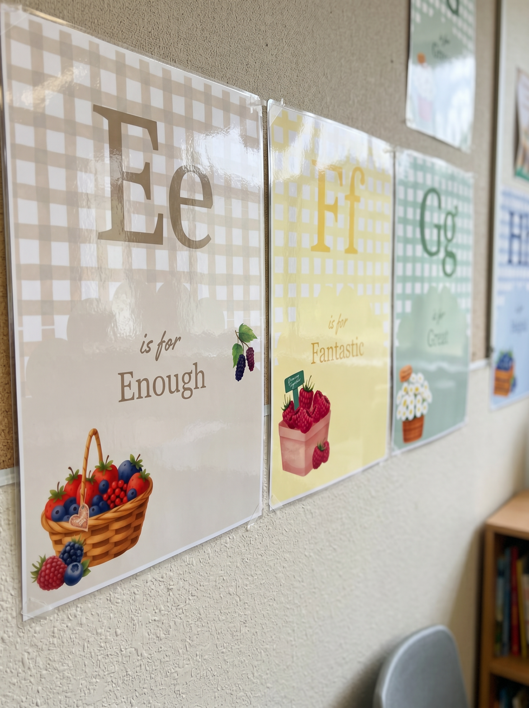 Alphabet Affirmation Posters - Berry Sunday Decor