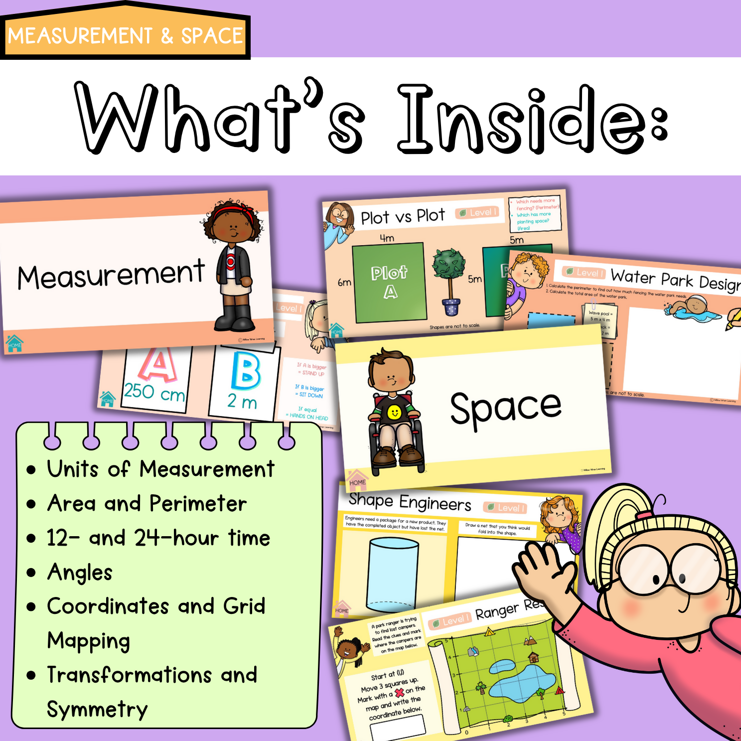 Year 5 Maths Warm Ups I Measurement & Space I Australian Curriculum V9