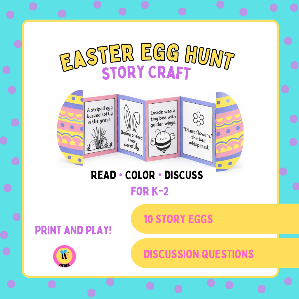 Easter Egg Story Hunt | Accordion Craft