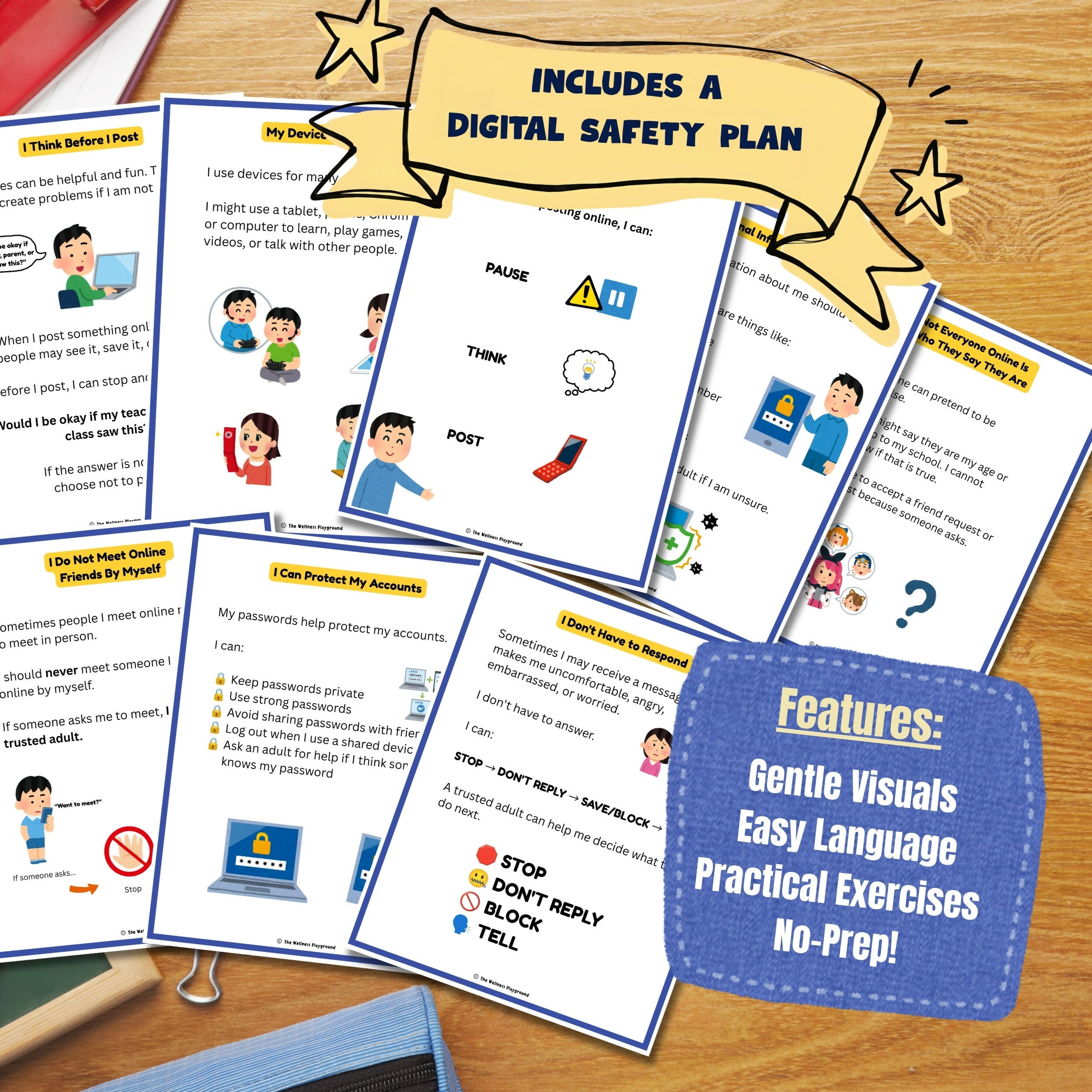 Digital Safety & Internet Safety Social Story | Screen Time Lesson for Kids