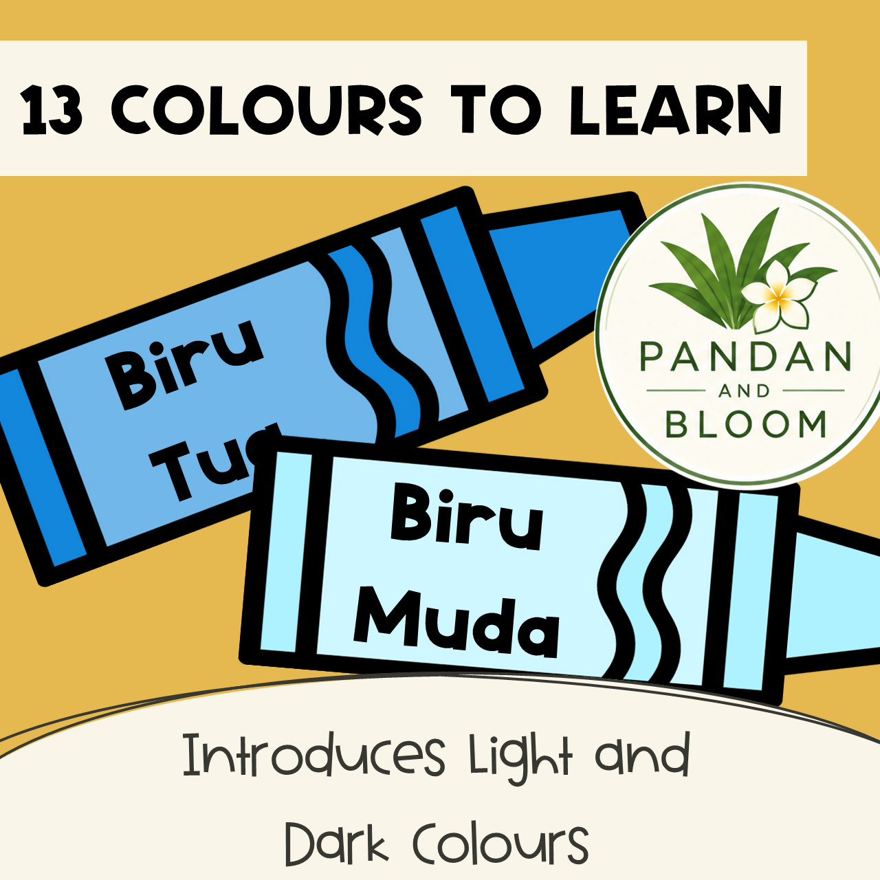 FREE Indonesian Colours Posters | Crayon Classroom Display | Warna Vocabulary