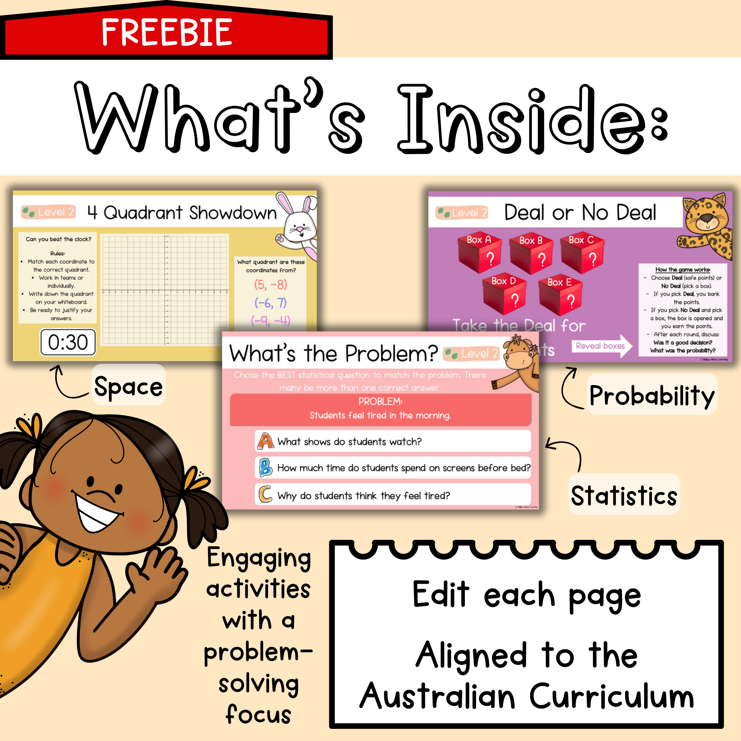 FREE TRIAL PACK I Year 6 Maths Warm Ups I Australian V9