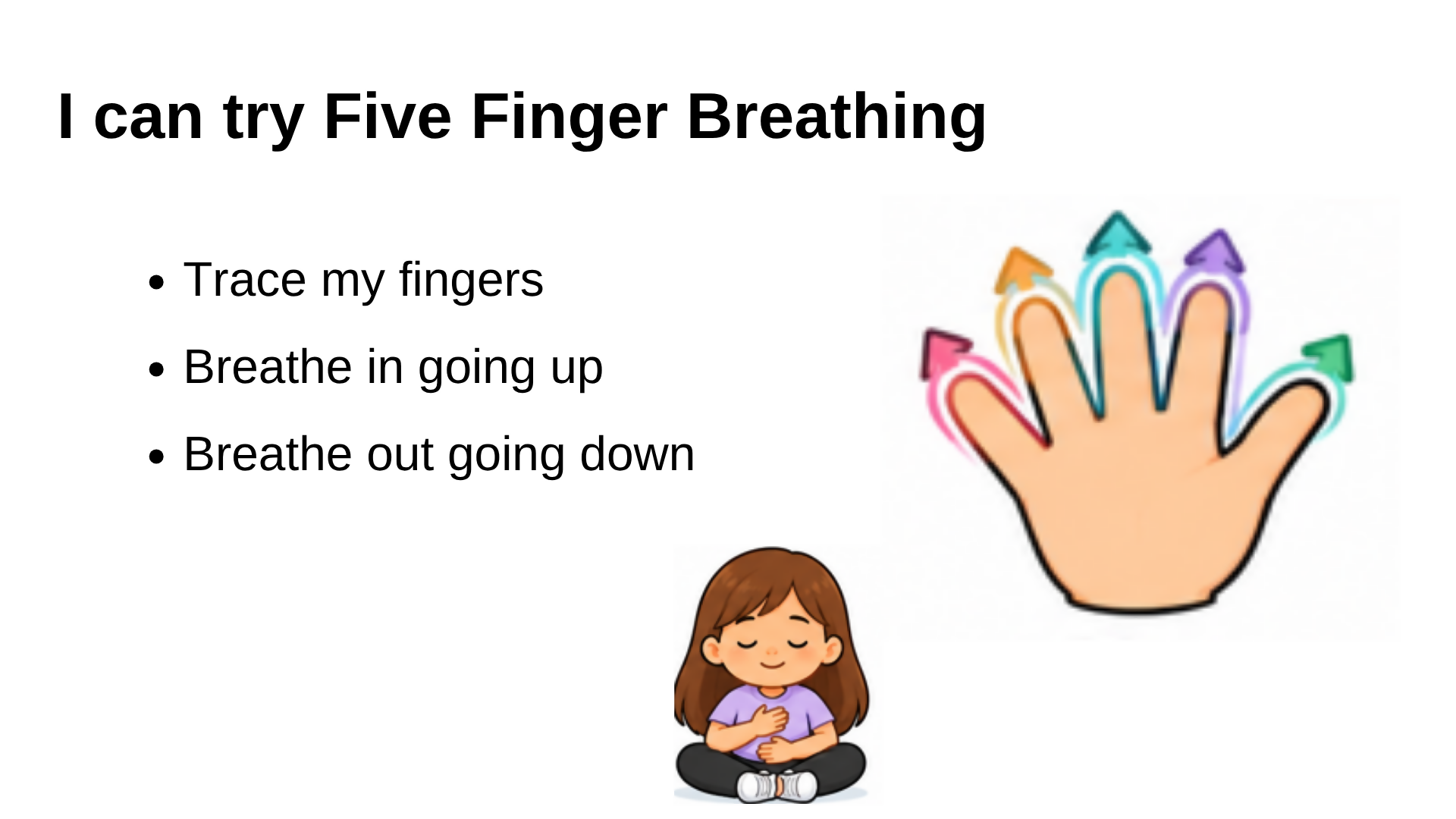 Learning to Stay Calm at School | Social Story & Self-Regulation Visuals