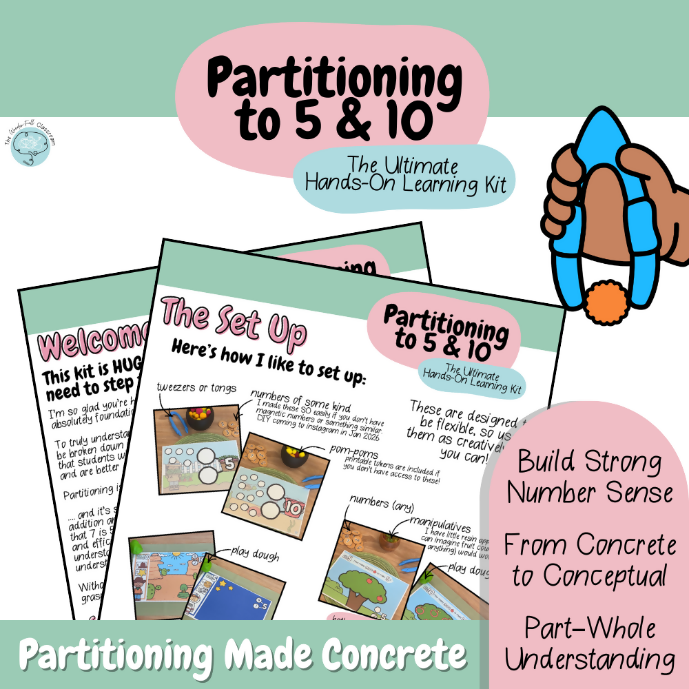 The Ultimate Hands On Partitioning Kit | Fine Motor Embedded