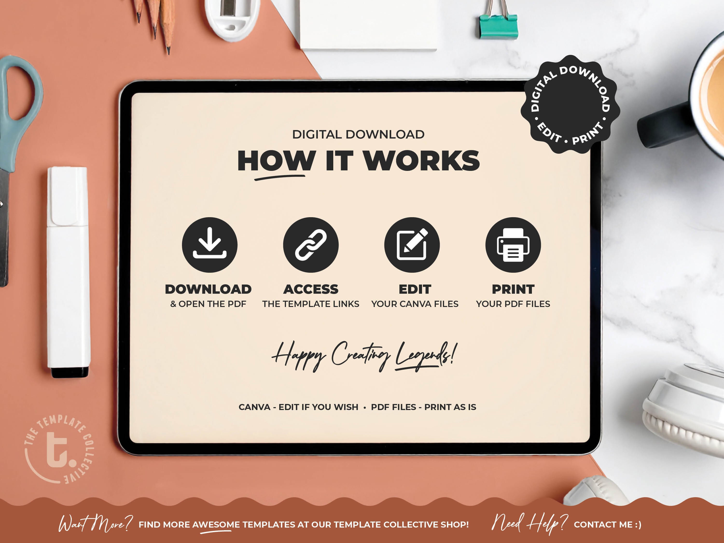 Desert Daydream Classroom Decor Bundle • Earthy Western Boho Classroom Theme • Bulletin Board Decor • Teacher Resources • Editable & Printable